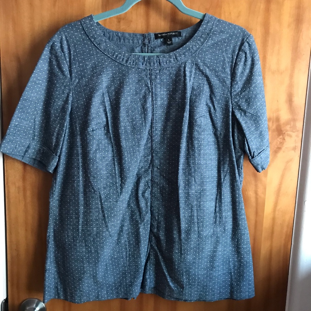 Banana Republic Factory Chambray Top